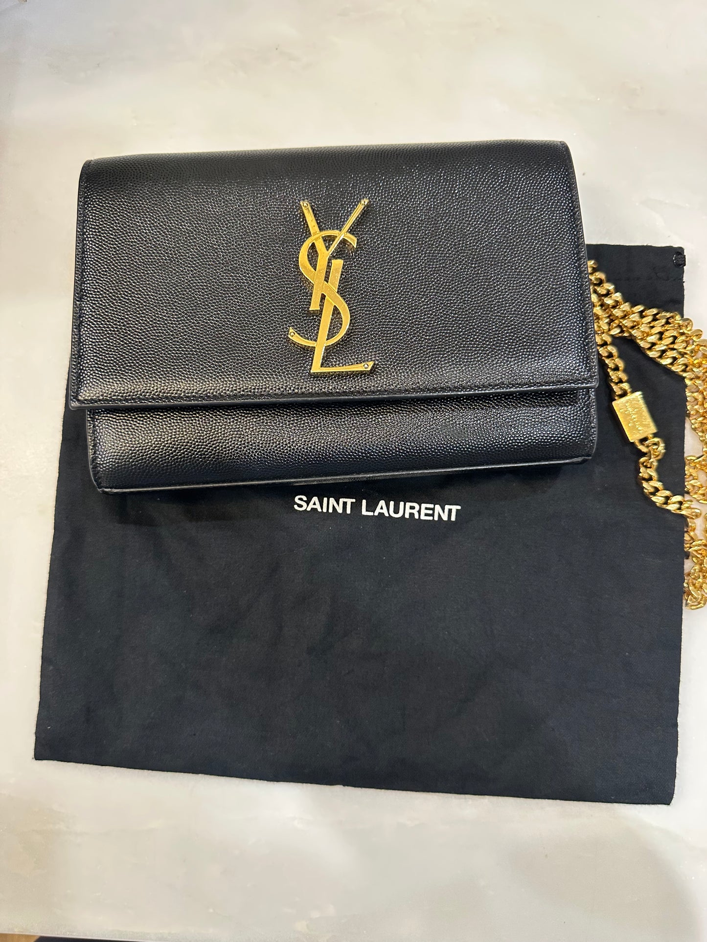 YSL Leather Handbag
