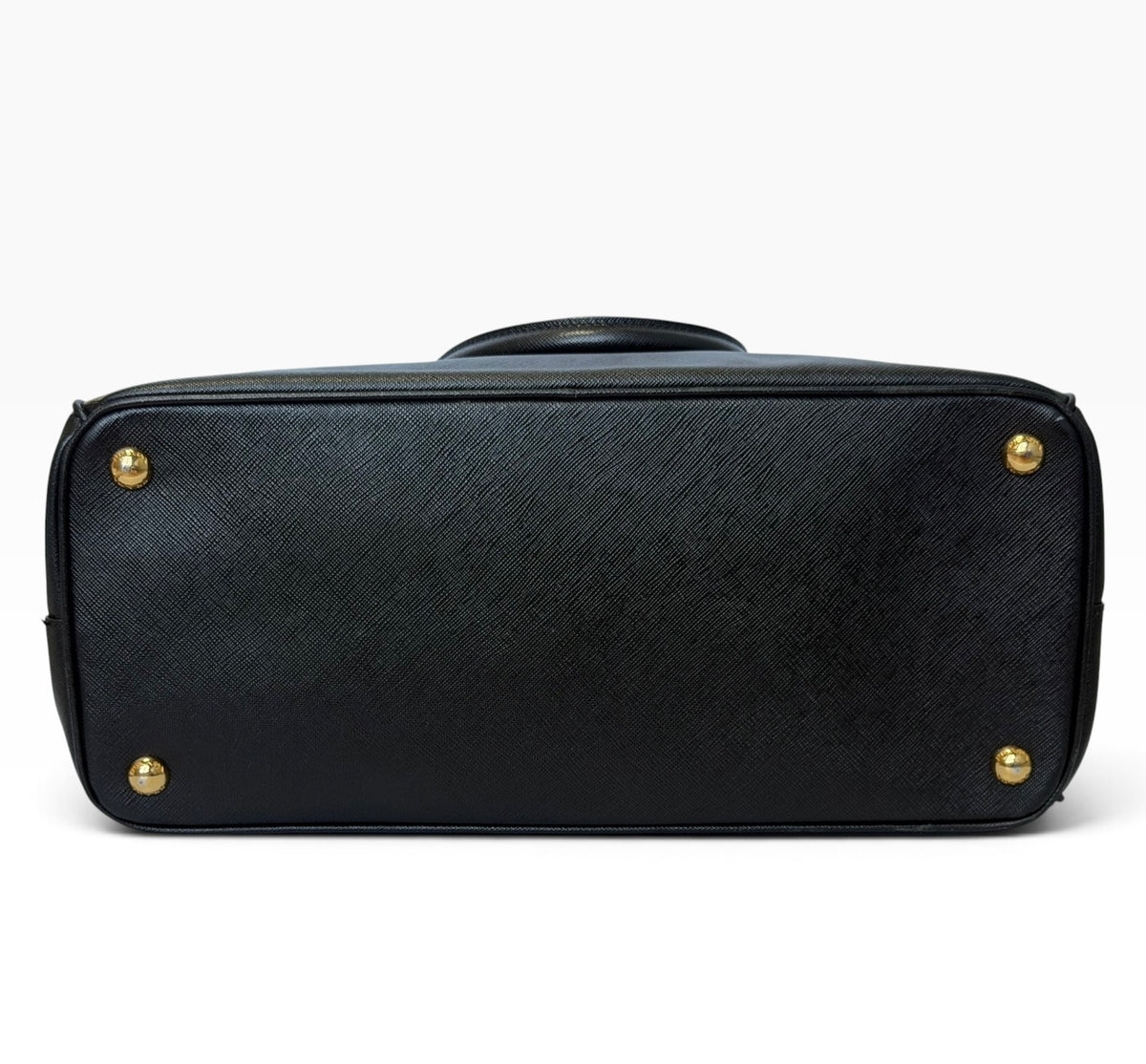 Prada Galleria Black Leather Tote Bag | Pre-Owned