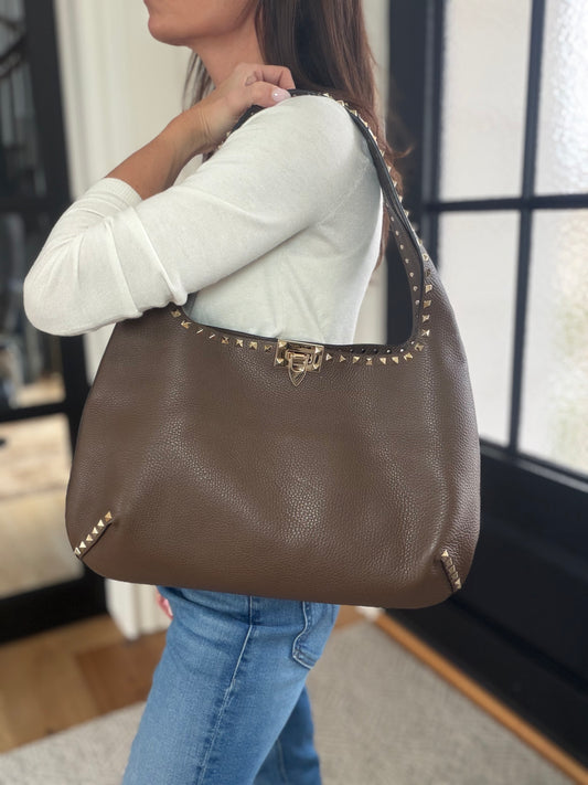 Valentino rockstud hobo