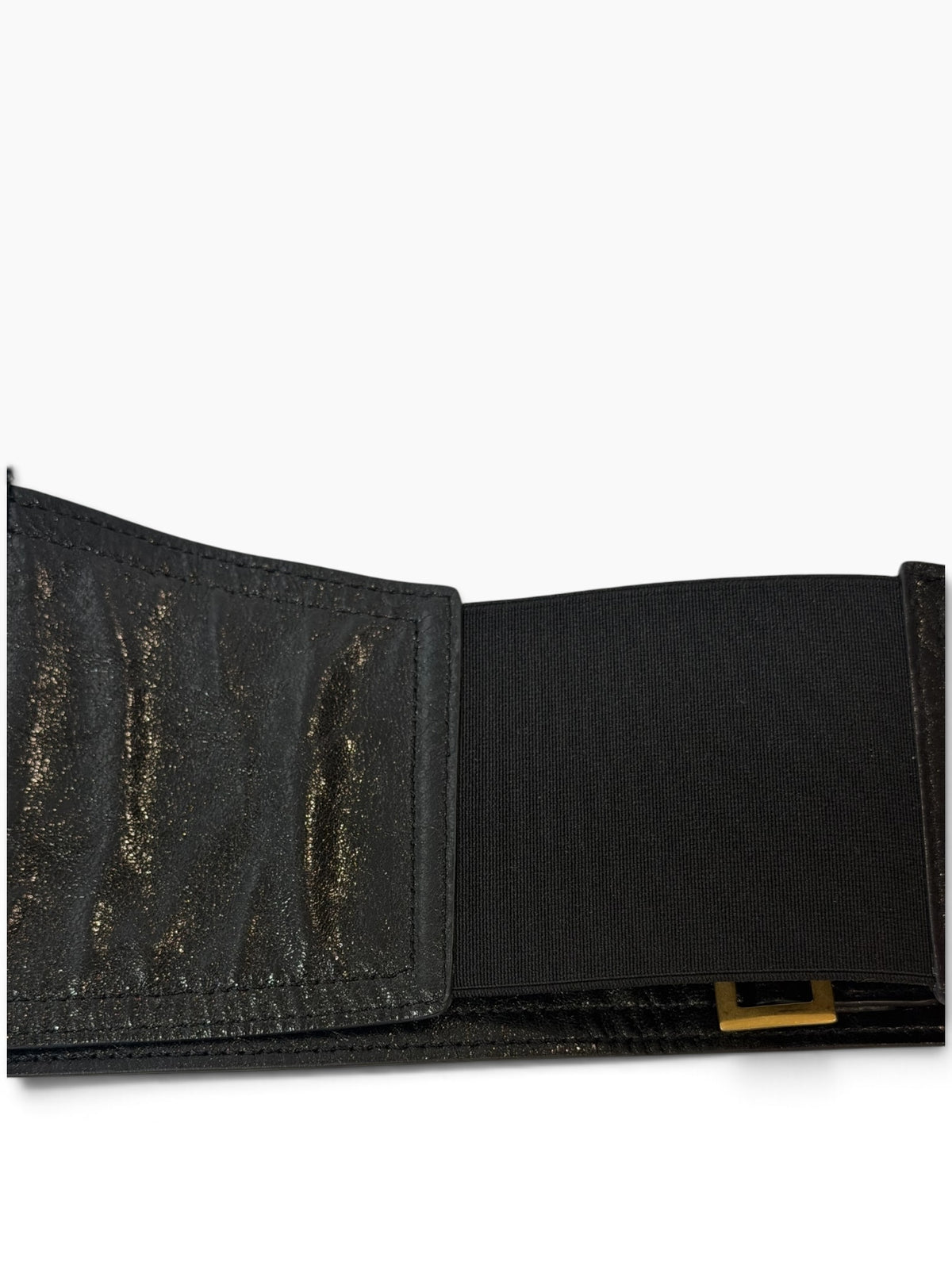 Christian Dior Black Leather Saddle Belt Bag | Pre-Owned