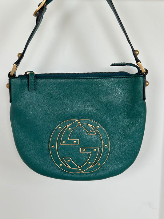 Gucci Teal Shoulder Bag