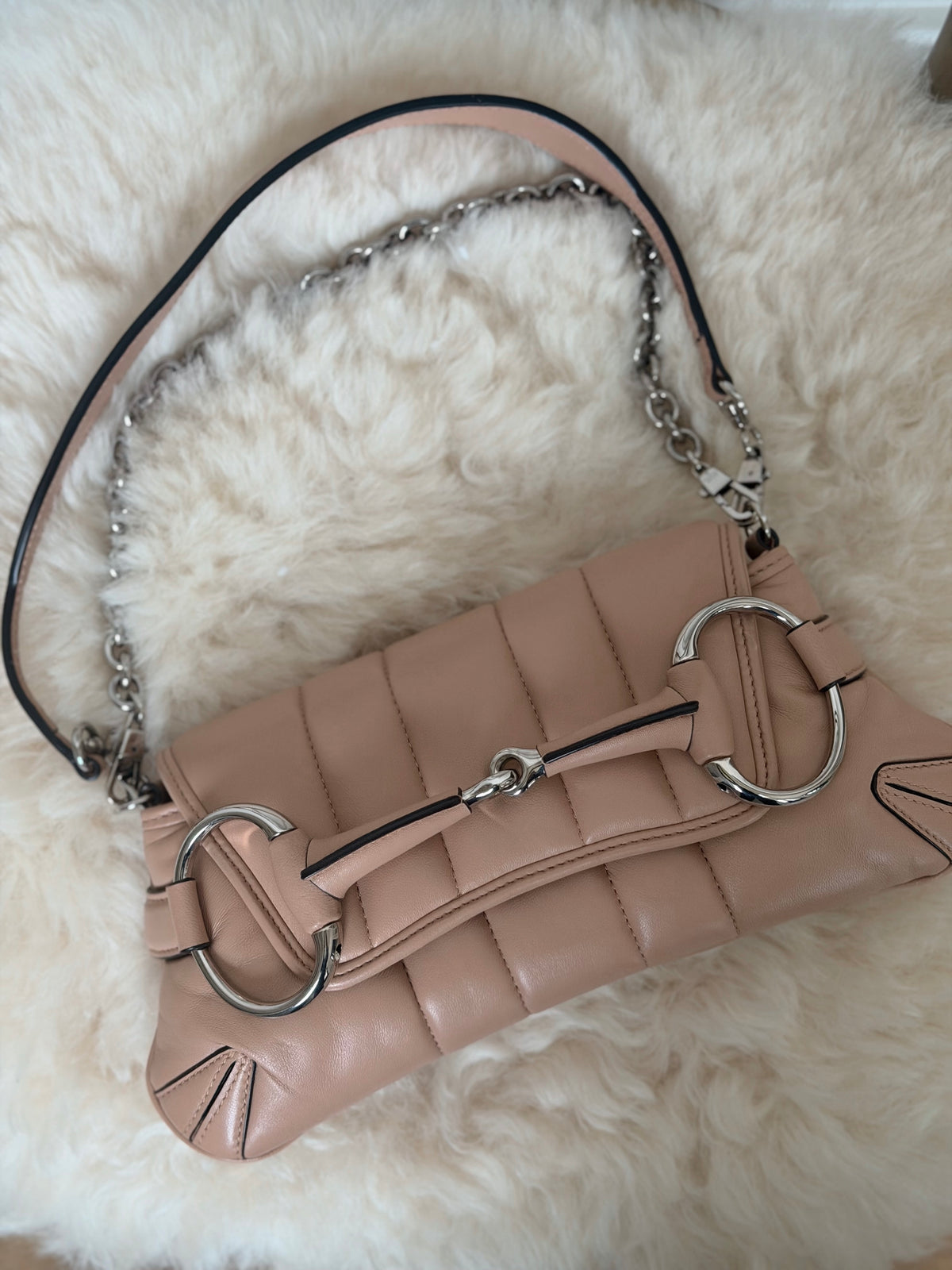 Gucci Horsebit Leather Shoulder Bag | Pre-Owned