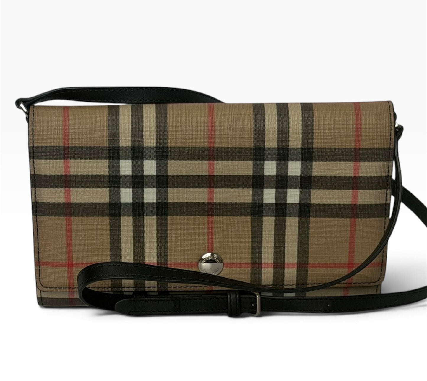 Burberry Check Crossbody Bag | Pre-Owned