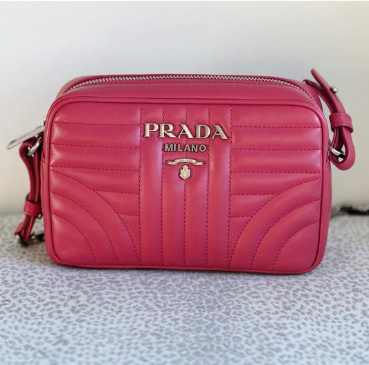 Prada Camera Bag Quilted Leather Mini
