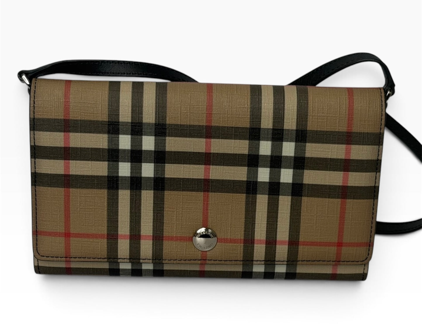 Burberry Check Crossbody Bag | Pre-Owned