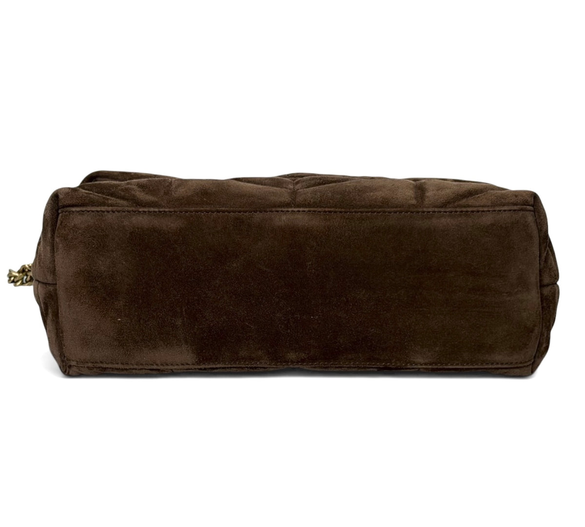 Saint Laurent  Brown Suede Shoulder Bag | Pre-Owned