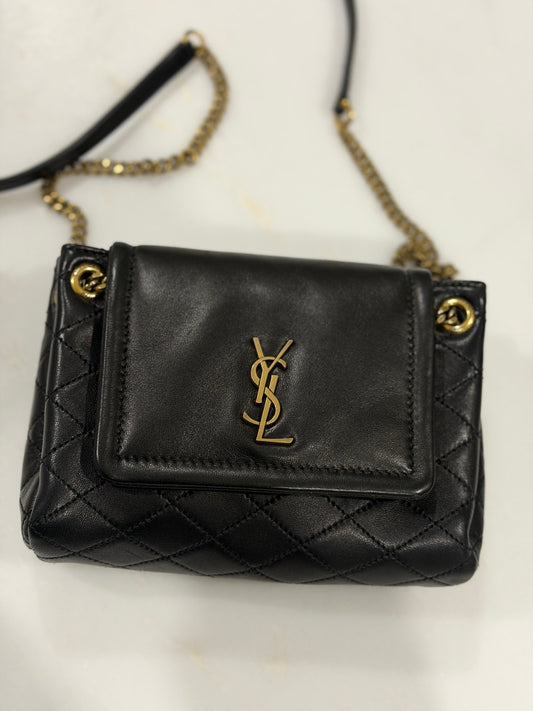 YSL mini nolita black