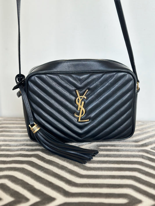 YSL Lou Camera bag with tassel