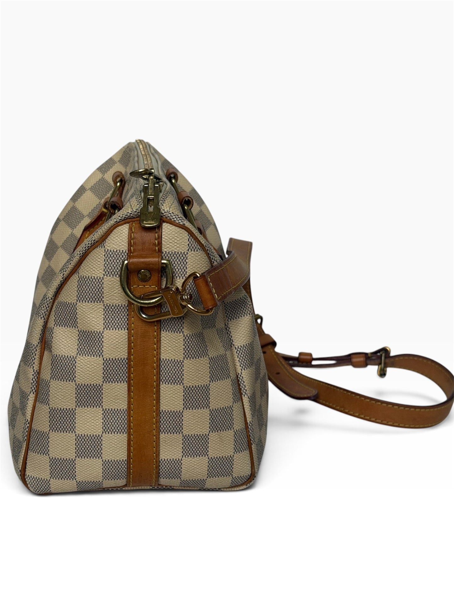 Louis Vuitton Speedy Bandoulière Damier Azur Bag | Pre-Owned