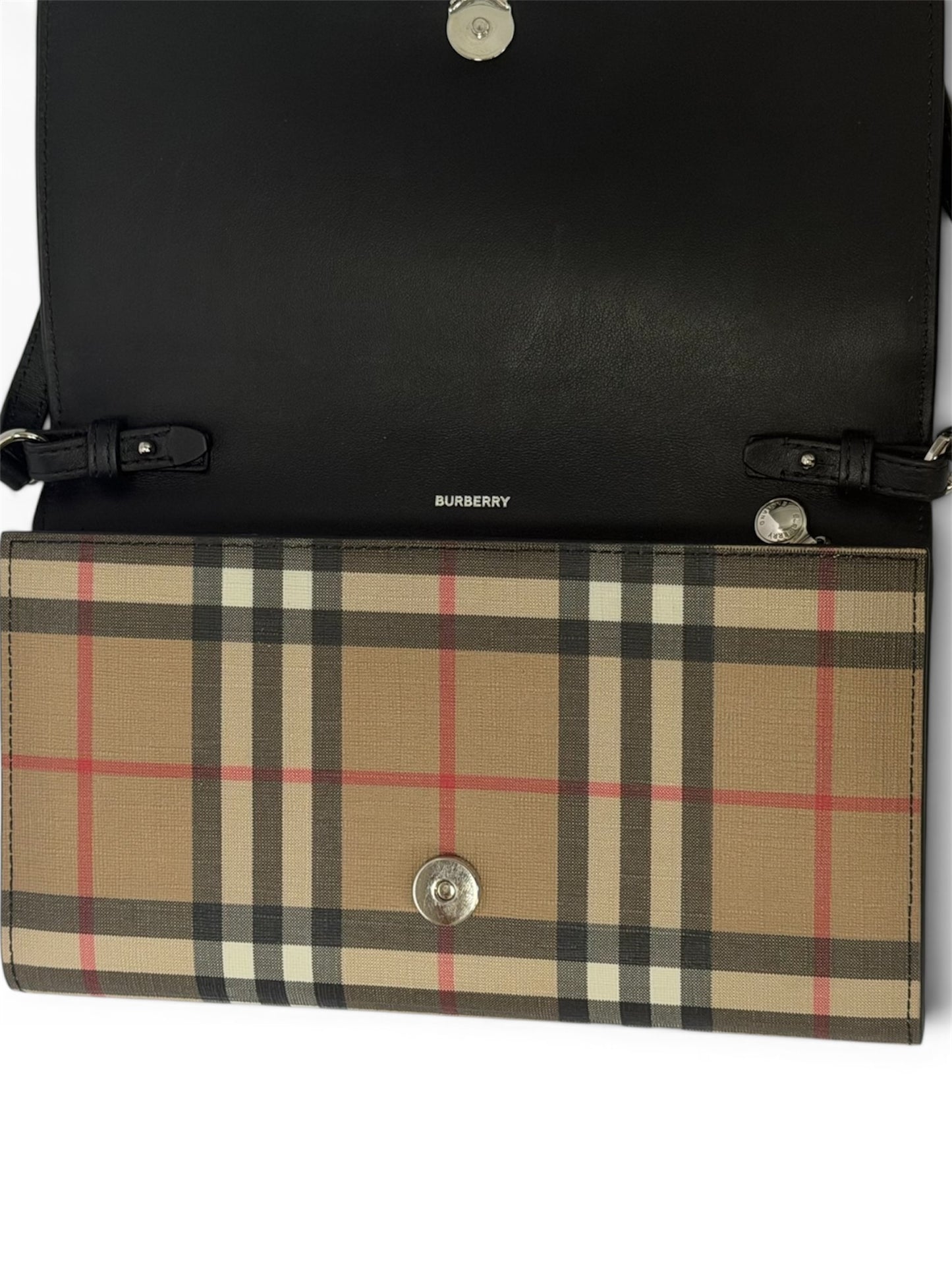 Burberry Check Crossbody Bag | Pre-Owned