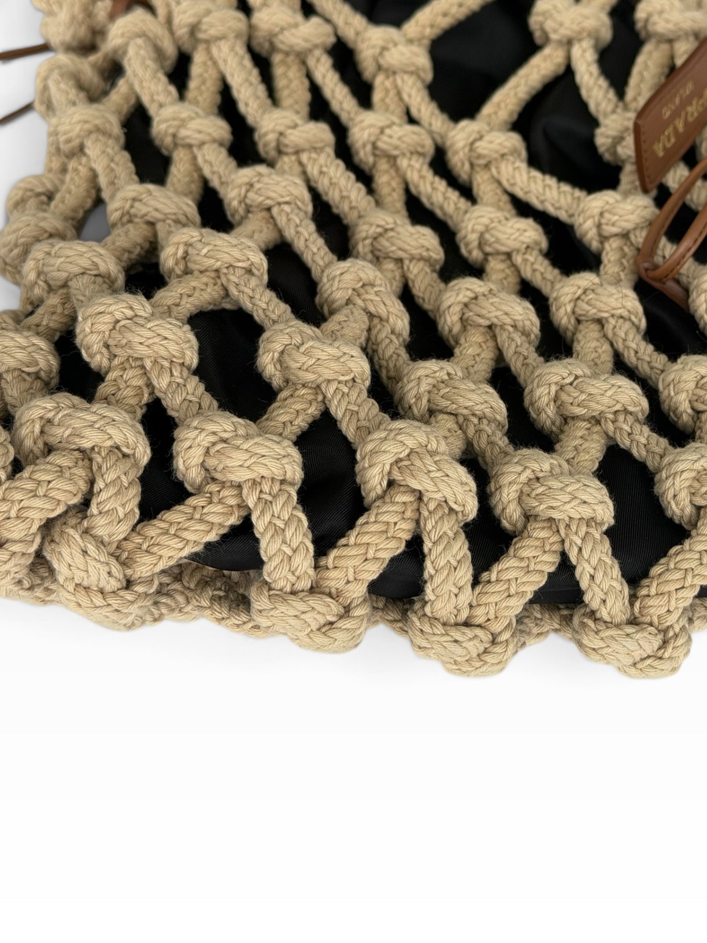 Prada Woven Shoulder Bag | Pre-Owned