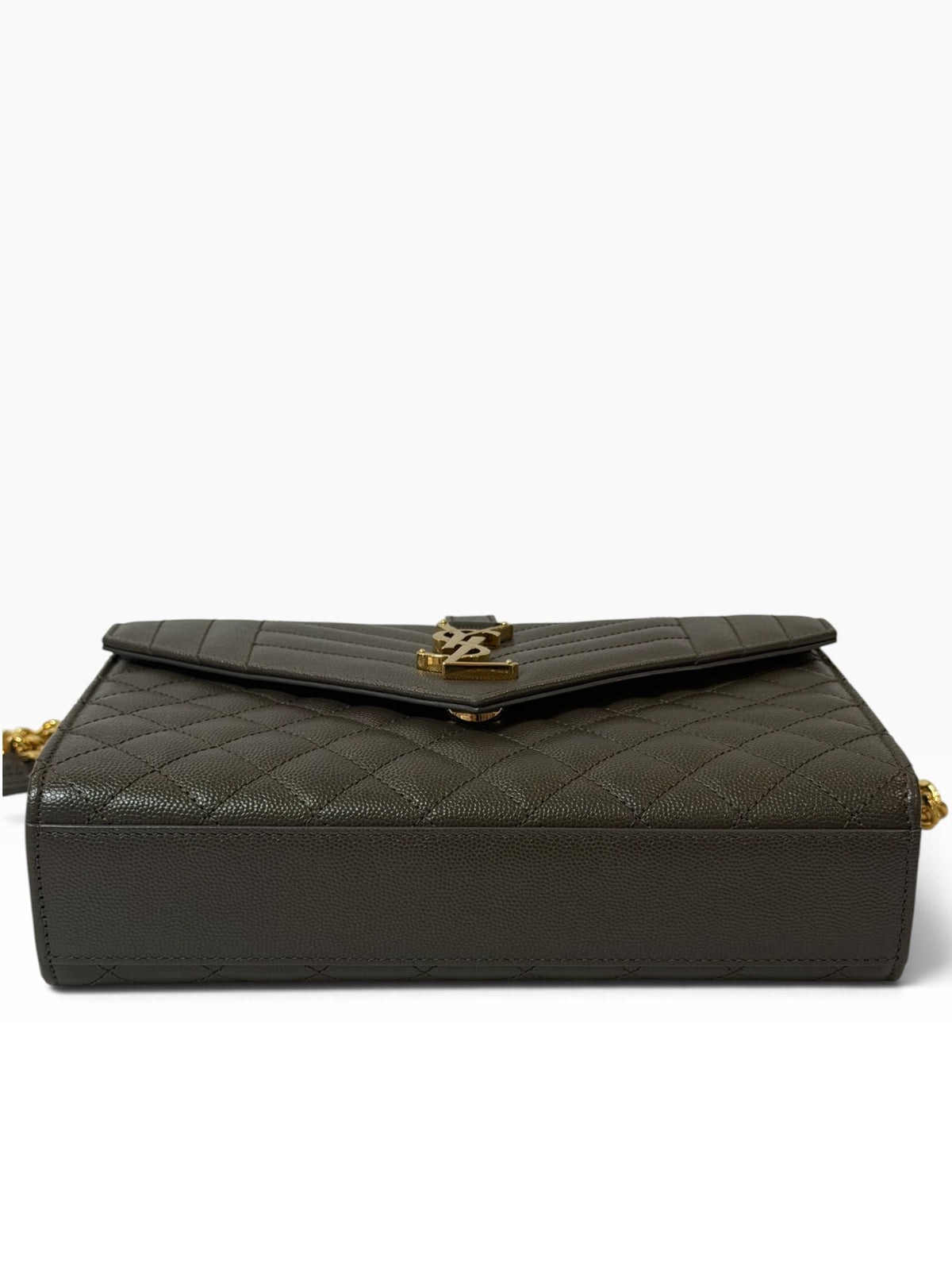 Saint Laurent YSL Black Quilted Leather Shoulder Bag | Pre-Owned