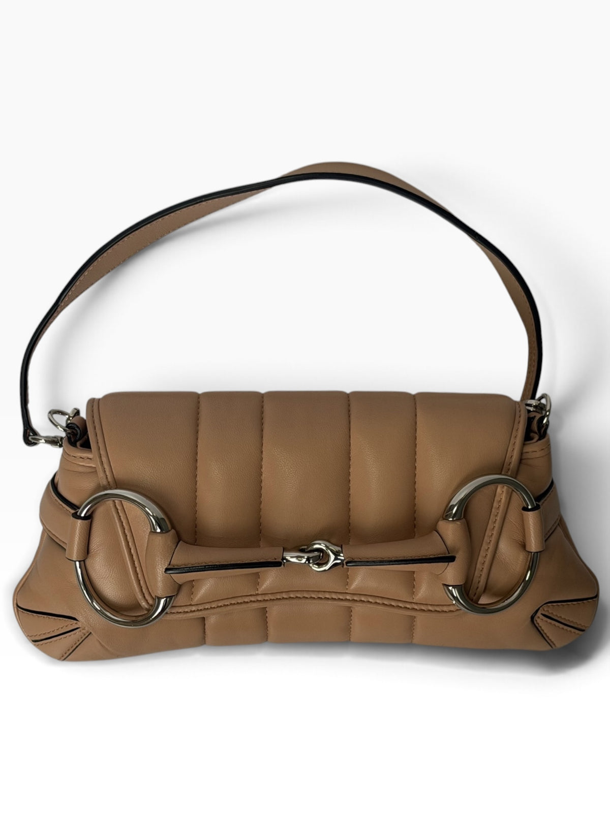 Gucci Horsebit Leather Shoulder Bag | Pre-Owned