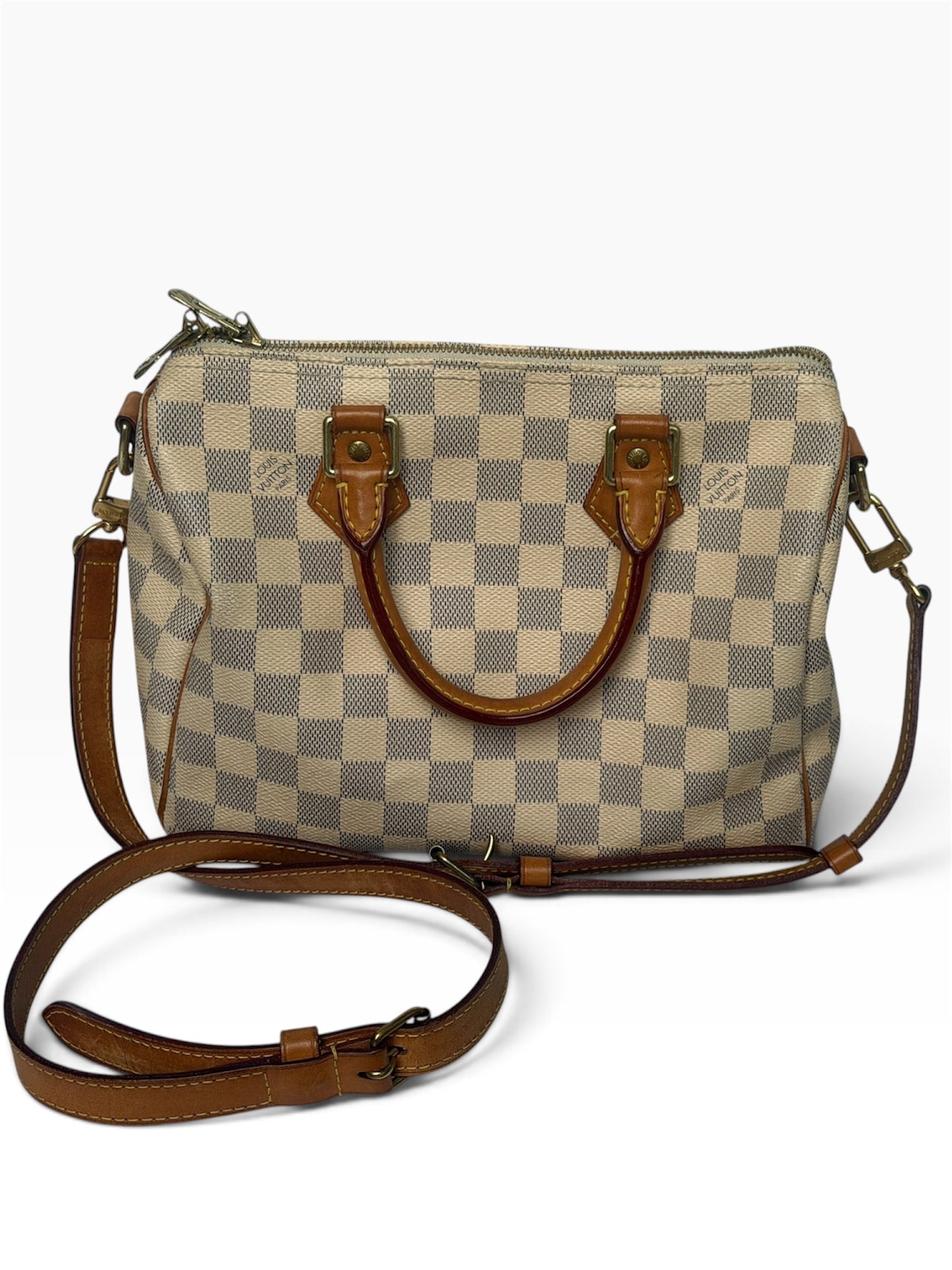 Louis Vuitton Speedy Bandoulière Damier Azur Bag | Pre-Owned